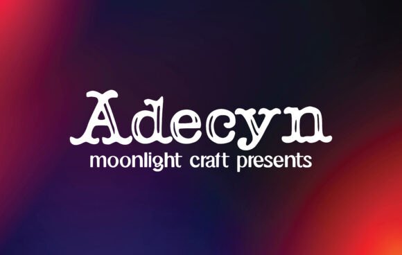 Adecyn: The Handwritten Font That Brings Creativity to Life