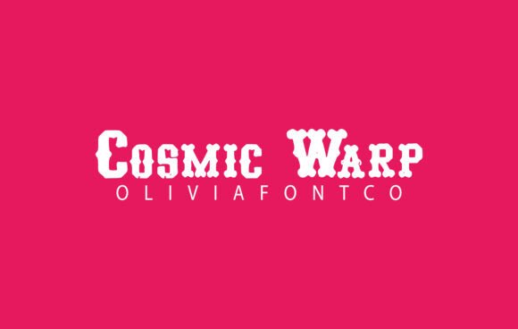 Cosmic Warp: A Strategic Font for Creative Expression and Brand Identity