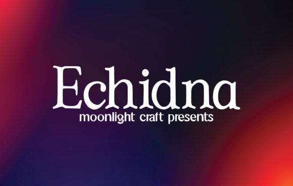 Echidna: A Handwritten Font That Elevates Creative Expression