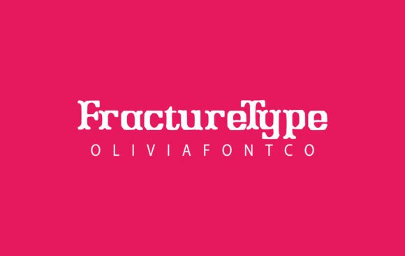 Fracturetype: A Handwritten Font with Heart