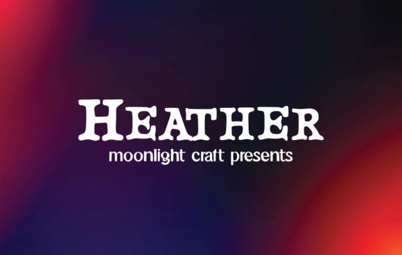 Heather: A Handwritten Font for Creative Expression