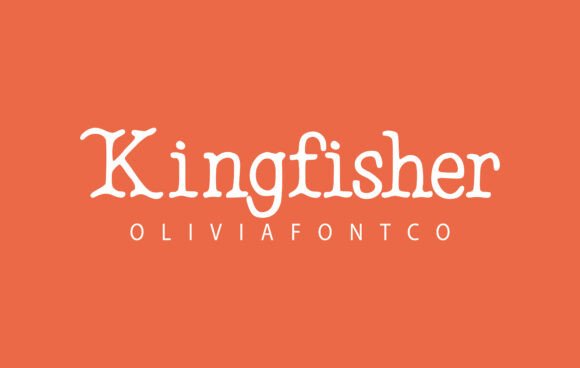 Kingfisher: A Handwritten Font with a Romantic Touch for Modern Design