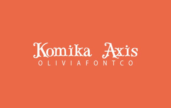 Komika Axis: A Handwritten Font with a Romantic Touch