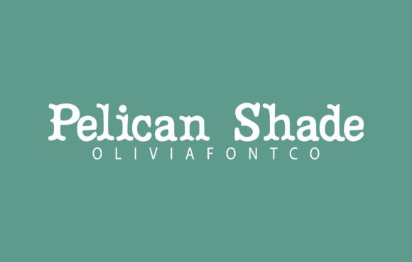 Pelican Shade: A Handwritten Font with a Romantic Touch for Every Creative Need
