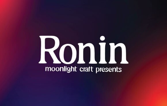 Ronin: A Handwritten Font That Elevates Creative Expression