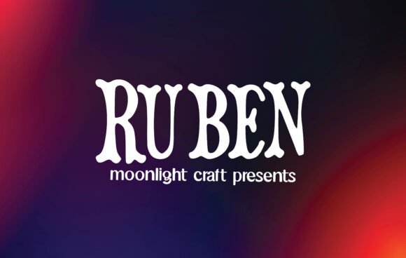 Ruben: A Handwritten Font That Elevates Creativity