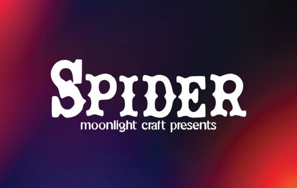 Spider: A Beautiful Handwritten Font