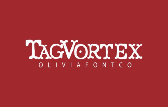 Tagvortex: A Handwritten Font with a Romantic Touch