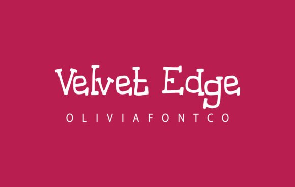 Velvet Edge: The Perfect Handwritten Font for Every Creative Need