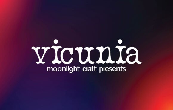 Vicunia: A Handwritten Font That Elevates Creative Expression